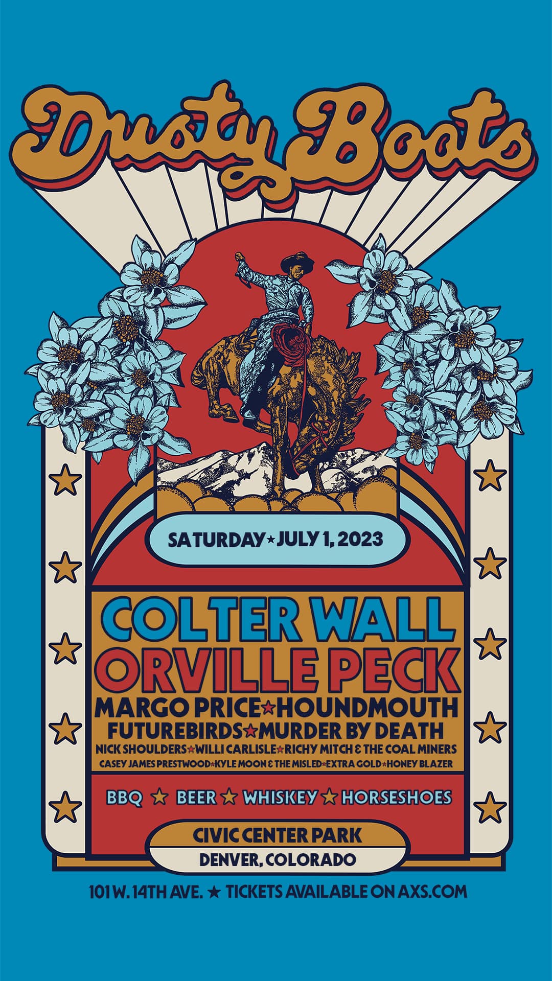 Colter Wall Festival Announcement.