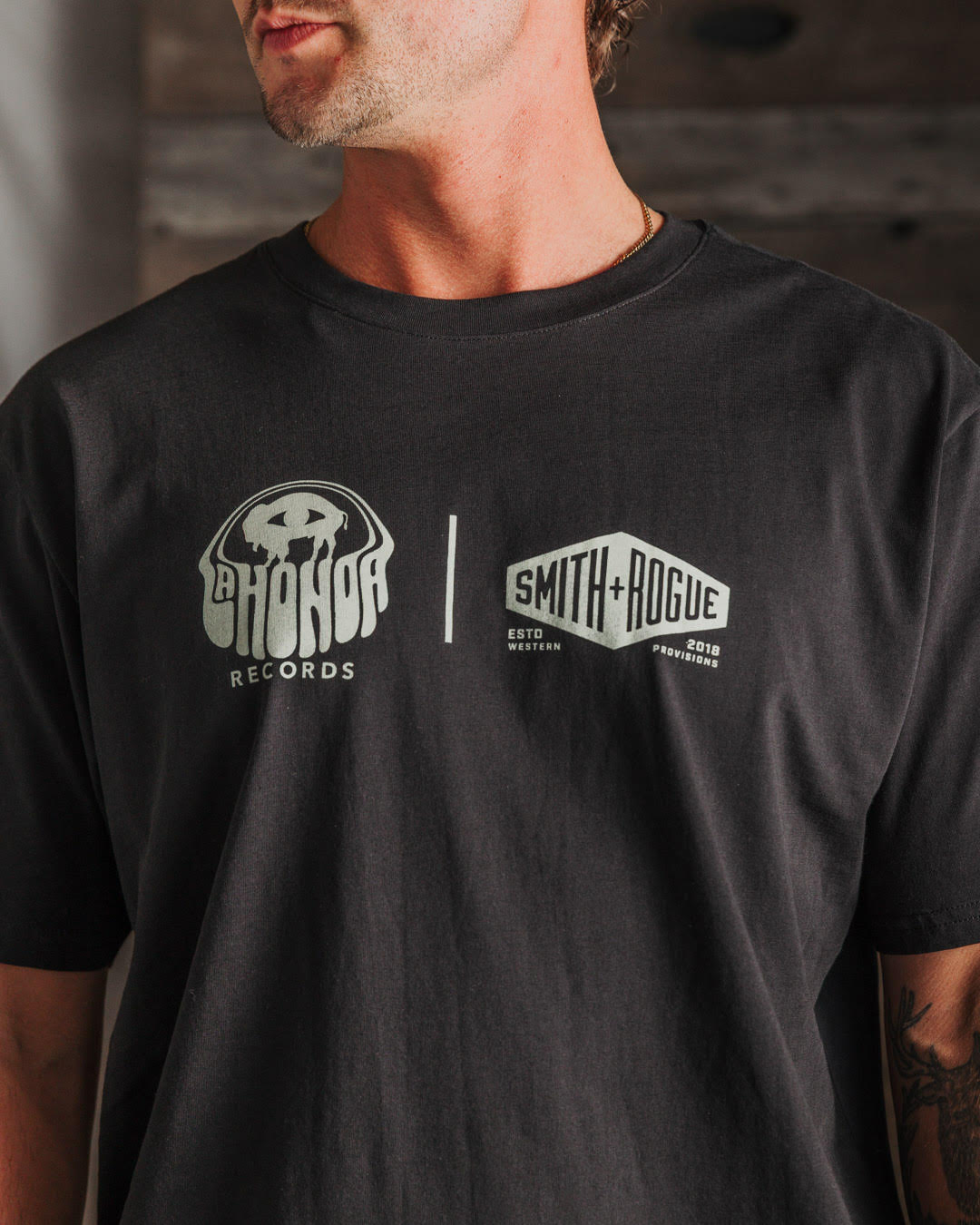 Logo Collection Black Tee