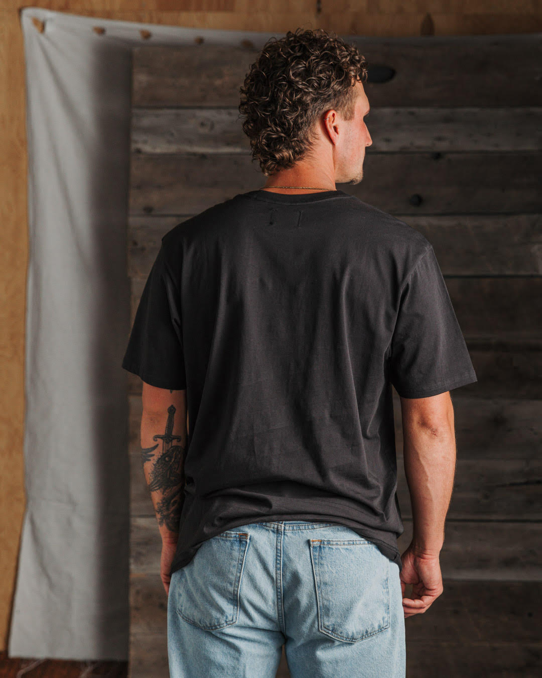 Logo Collection Black Tee