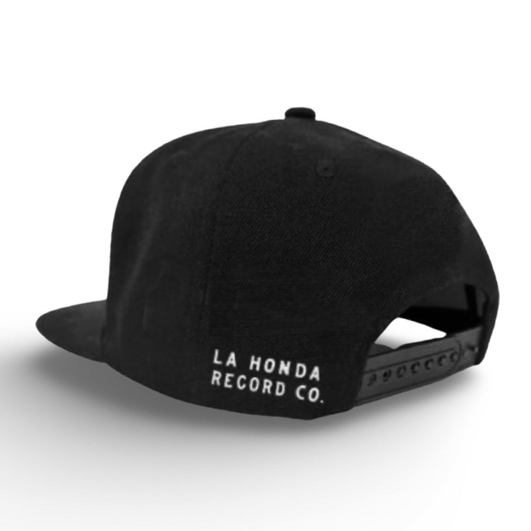 La Honda Records Cipher Logo Wool Ball Cap