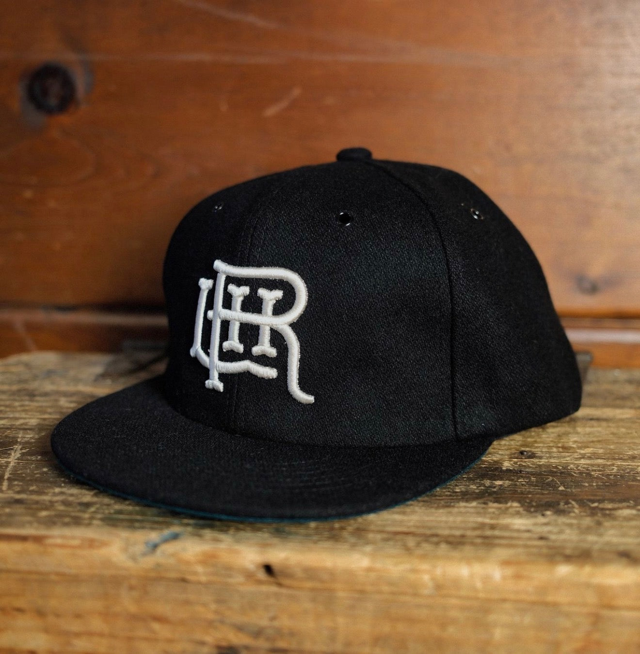 La Honda Records Cipher Logo Wool Ball Cap