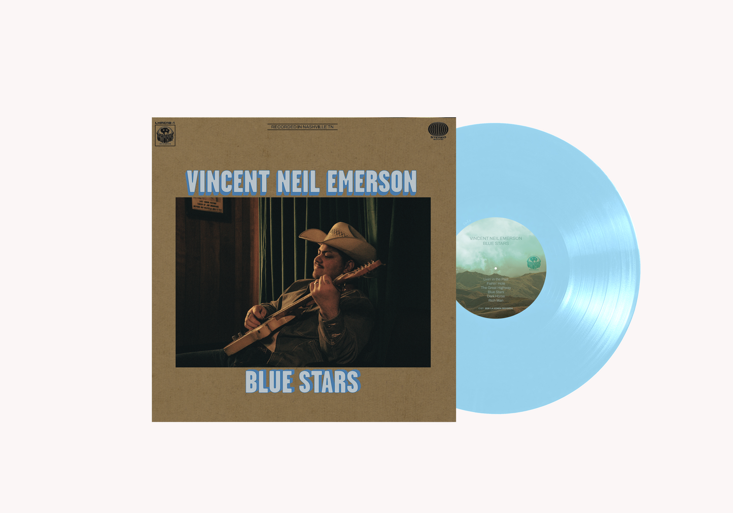 PRE-SALE Vincent Neil Emerson "Blue Stars" Limited Edition Blue Vinyl PRE-SALE