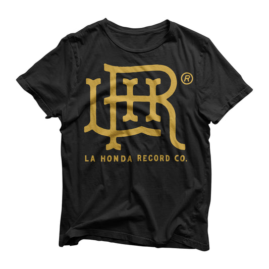 La Honda Records Cipher Black Shirt