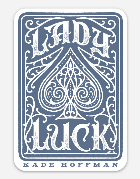 Kade Hoffman Lady Luck Sticker