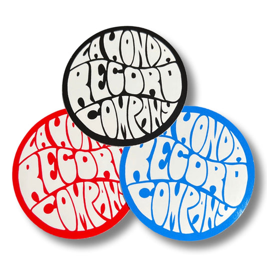 La Honda Records Revolution Logo Sticker Pack