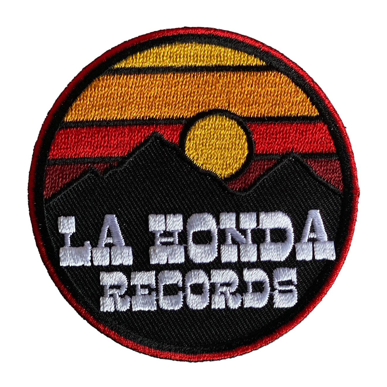 La Honda Orange Sunset Patch